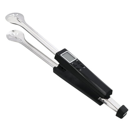 

Masteelf 1 Set Barbeque Thermometer Kitchen Food Tong Barbecue Tong with Thermometer