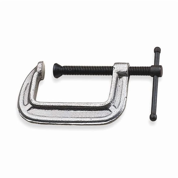 Westward C-Clamp,4",Iron,Light Duty,1535 lb. 2LAZ2