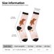 thumbnail image 2 of Fotbe Star Cute Dog Calcetas Largas con Estampado para Hombre y Mujer – Calcetas de Compresión Transpirables y Elásticas, Viajar y Uso Diario Talla 5-11, 2 of 6