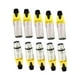 thumbnail image 4 of Conector de cable XLR de 10 piezas, conector de cable de micrófono macho y hembra, conector de audio efectivo amarillo, 4 of 9