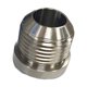 thumbnail image 1 of Accesorio macho de acero inoxidable para soldar, para macho, fácil de instalar, reemplaza piezas de reparación profesionales, adaptador de manguera para tanque de agua, combustible y AN12, 1 of 9