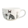thumbnail image 3 of Juego 2 Tazas Jumbo, Diseño Gatos Relieve, Tazas para Bebidas Calientes o Tarro Multiusos, Capacidad 500 ml, 3 of 6