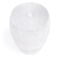 thumbnail image 1 of Mesa auxiliar Butler Bellarose de metal blanco 19 x 38 cm, 1 of 9