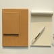thumbnail image 3 of Cuaderno de papel Kraft Cuaderno interior en blanco Bolsillo Primer borrador Libro de bocetos Material escolar para escribir Dibujo (Tamaño S), 3 of 7