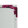 thumbnail image 2 of Ambesonne Floral Fitted Sheet, Florets Buds Girls, Queen Size, Magenta Grey Pale Blue, 2 of 2