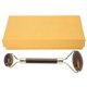 thumbnail image 2 of Natural Jade Roller Anti Aging Wrinkles Face Massager Lifting Skin Care Beauty Tool(Obsidian ), 2 of 4