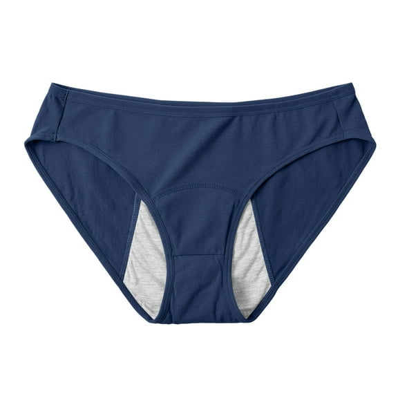 lnmuld Womens Panties Cotton Women'S Menstrual Panties 3 Layer Leakproof Menstrual Panties Bi Panties for Girls Teens Size:S