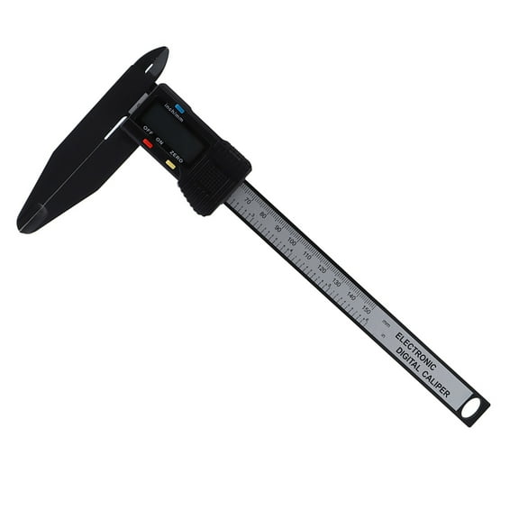 150mm/300mm Digital Electronic Caliper Carbon Ruler with Long Jaw Measuring Tool 150mm