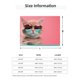 thumbnail image 5 of Fotbe Cool Cat Pink Sunglasses Manta de Franela con Estampado, Manta Ultrasuave para Cama, Sofá, Auto, Hipoalergénica y Antibolitas-80"x60", 5 of 6