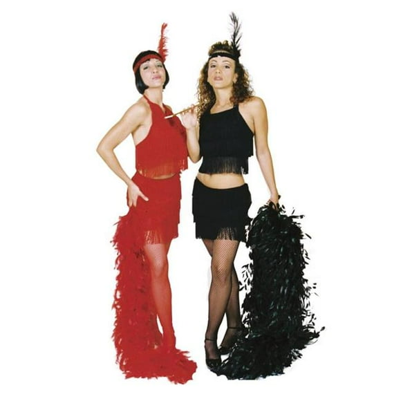 Flapper Sexy Red Costume, Medium