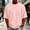 Pink, variant on Avirosel Men's Summer Casual Solid Color T-Shirt Short Sleeve Crew Neck Comfortable Regular Fit Breathable Everyday Tops Pink