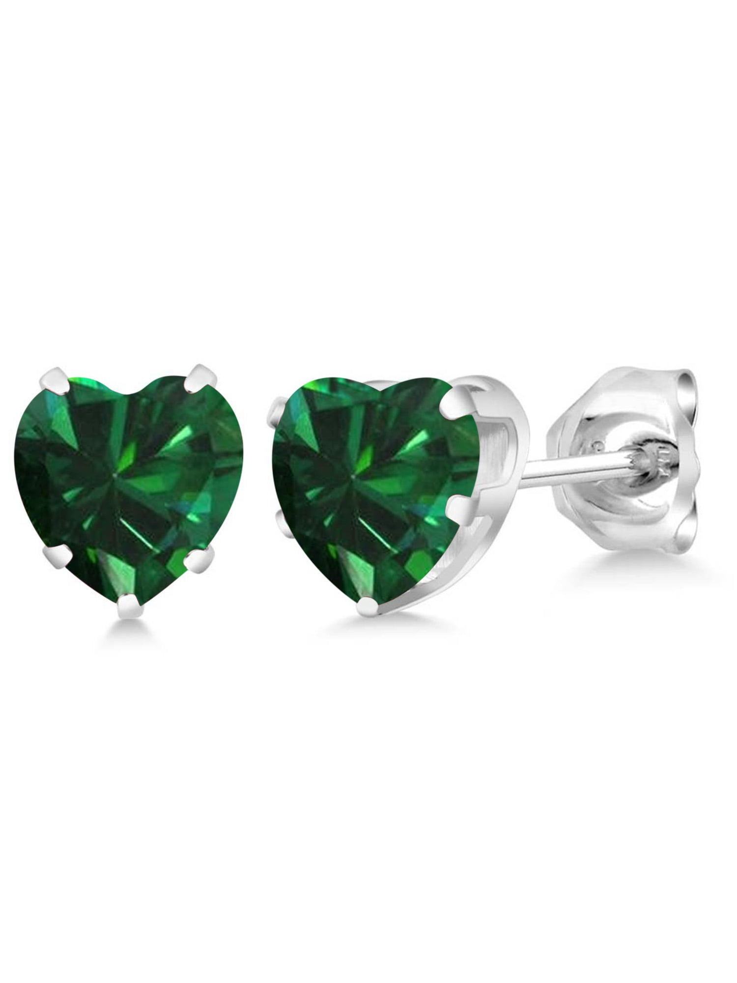 Details about Green peridot oval cut silver stud earrings Details about Green peridot oval cut silver stud earrings