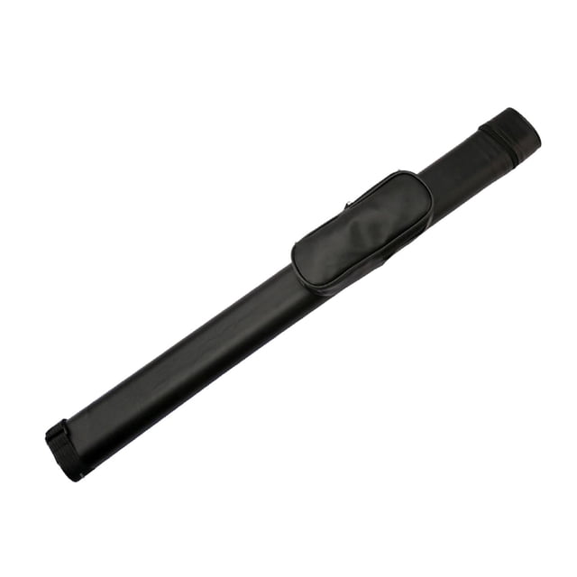 Estuche para taco de billar de dos piezas. Protege durante el almacenamiento y el transporte, e incluye un bolsillo exterior. Estuche para snooker 1x1