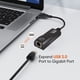 thumbnail image 4 of Adaptador Usb 3.0 a Gigabit Ethernet, Convertidor de Tarjeta de Red Lan Rj45, Plug And Play, Compatible con Windows y , Admite 10/100/1000 Mbps, 4 of 7