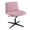 Pink, variant on Kepooman Office Chairs,Armless Chairs,Criss Cross Legged Chair No Wheels 120° Rocking Adjustable Height-Beige
