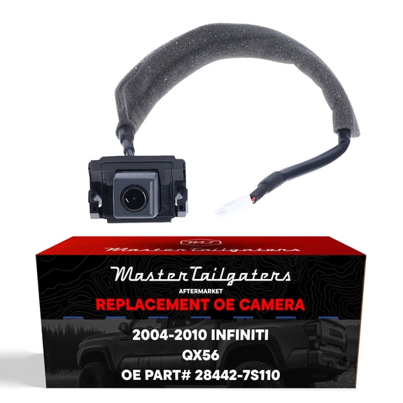 Master Tailgaters Replacement Infiniti QX56 (2004-2010) Backup Camera OE Part # 28442-7S110