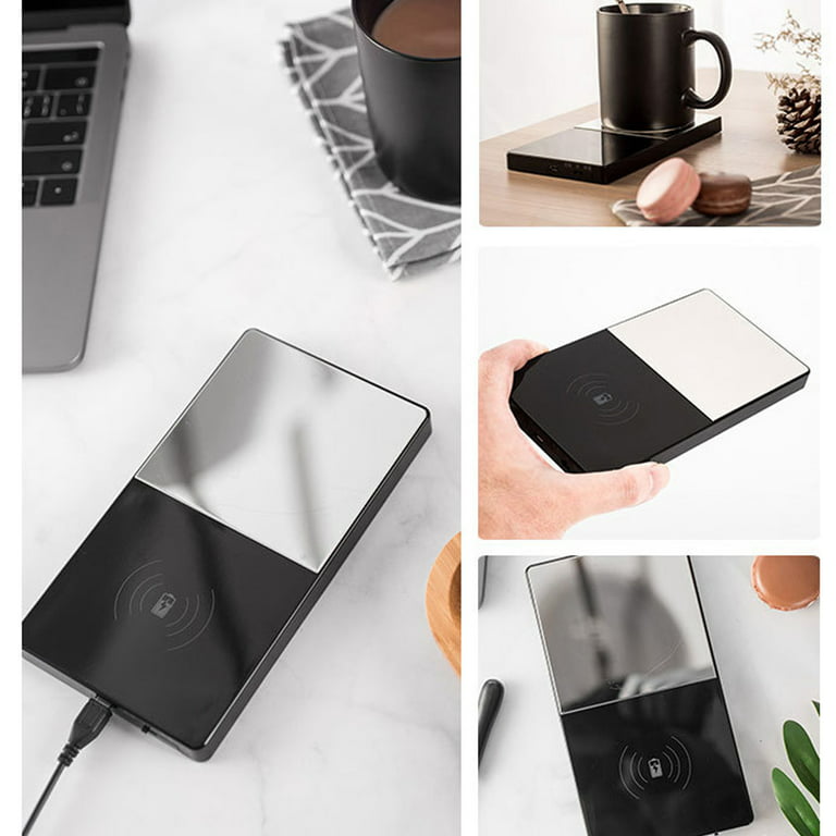  Lomi 2 in 1 Smart Mug Warmer and Qi Wireless Charger to Keep  Coffee, Tea or Other Hot Beverages Warm, Ceramic Coffee Mug: Home & Kitchen
