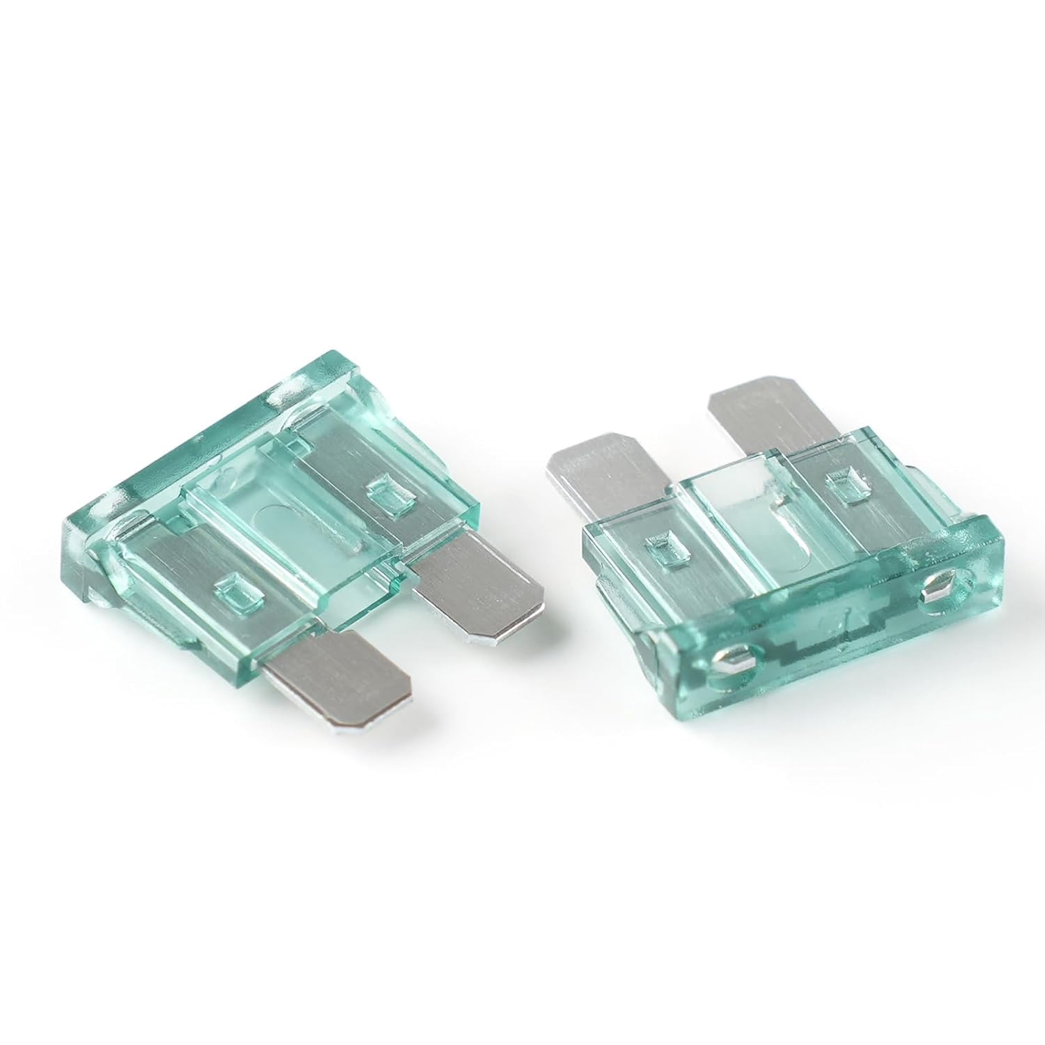 60-Piece 1 Amp Standard Blade Fuses (ATO/ATC) – For Car, Truck, RV, Motorcycle, Boat – 1A, 32V, Color-Coded