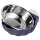 thumbnail image 4 of Tazón de acero inoxidable desmontable para perros tazón de almacenamiento de mascotas de jaula adjunta, 4 of 5