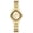 Gold, variant on Women's Analog Quartz Diamond-shaped Watch: Detachable Stainless Steel Strap Arabic Numerals Dial Wristwatch - Casual Business