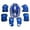Blue1, variant on Kids Protective Gear Set - 2 Knee Pads + 2 Elbow Pads + 2 Wrist Guards + 1 Helmet - for Skateboard Scooter Bike Cycling Skiting, for Boys Girls Ages 3-9, Kids Helmet and Pads Set, Sport Gear, Black