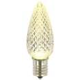 thumbnail image 1 of Vickerman XLEDC91T-25 C9 Faceted LED Warm White Twinkle Replacement Bulb - 25 per Bag, 1 of 2