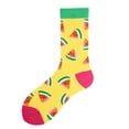 thumbnail image 2 of Men's Novelty Cool Crazy Pattern Funny Fashion Cotton Comfortable Dress Casual Crew Socks, 2 of 3
