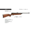 thumbnail image 6 of Beeman QB78D-22 Deluxe .22 Bolt Action CO2 Rifle, Fiber Optic Sights, 6 of 6