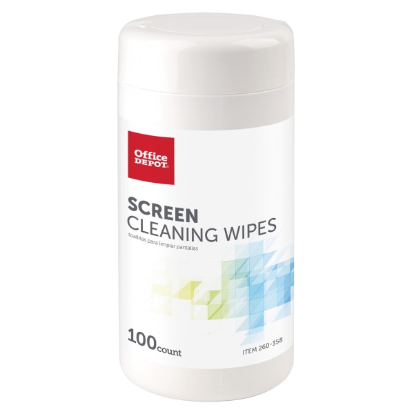 Office Depot® Brand ScreenCleaning Wipes, Pack Of 100
