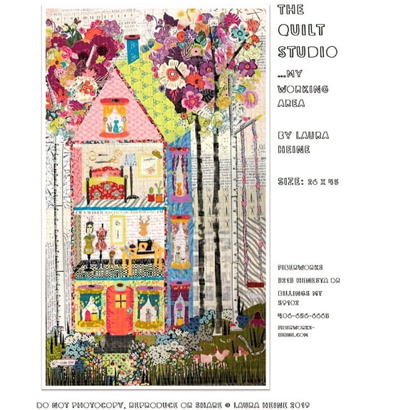 The Quilt Studio Quilt Pattern by Laura Heine