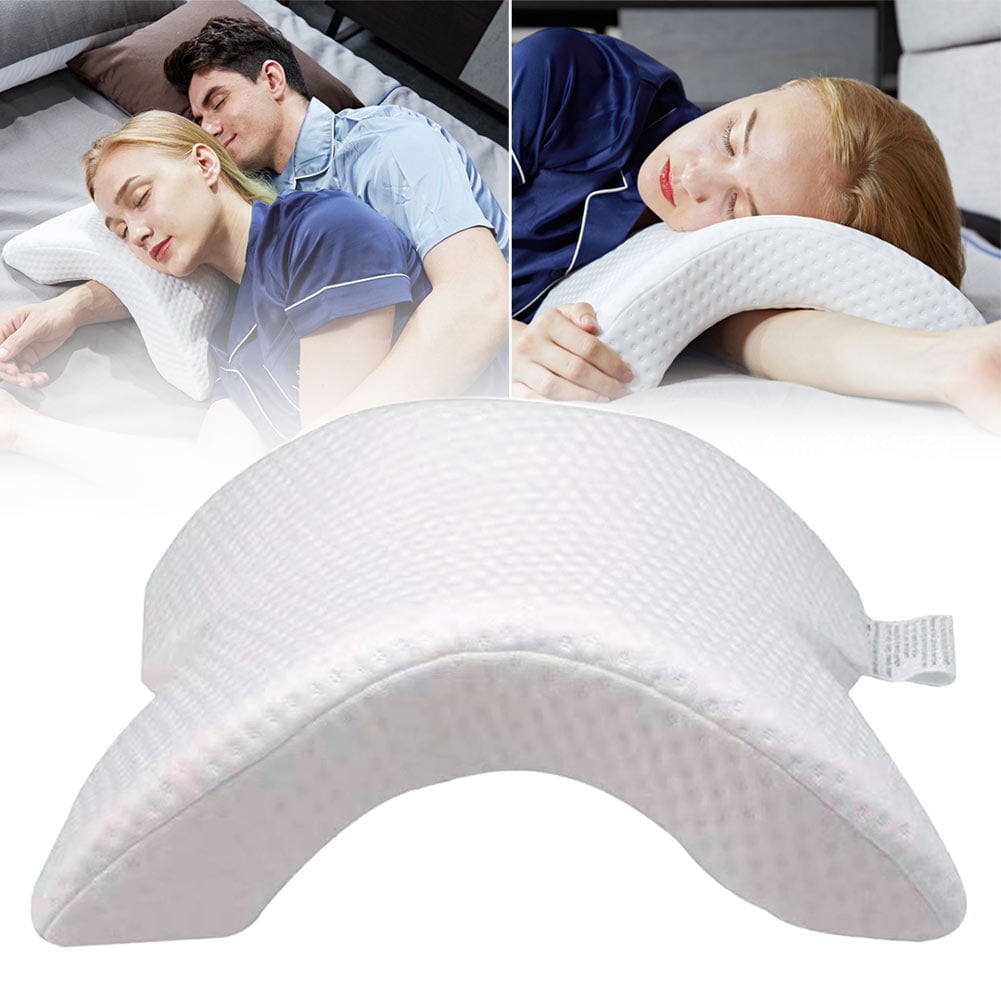 Big Ant Small Roll Pillow for Neck Support Bolster Cervical Roll Cylinder Pillow 