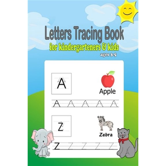 Pre-Owned Letters Tracing Book for Kindergarteners and Kids, (Paperback), Peter Facas, English, 9.00" x 6.00" x 1.50"