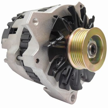 Powermaster 47861 6-Groove Pulley Alternator – 140A For GM CS130, Natural Finish
