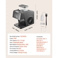 thumbnail image 2 of Snowflake Ice Machine, 44LBS/24H Snowflake Ice Maker, Ice-Shaver Machine with Stainless Steel Blade, Electric Snow Cone Maker with 0.2 Gal Tank, 60S Fast Pre-Cooling, for Home & Small Gatherings, 2 of 11
