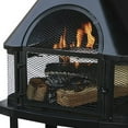 thumbnail image 6 of Endless Summer Black Wood Burning Outdoor Firehouse, 6 of 7