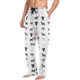 thumbnail image 3 of HPINK-T Mens Pajama Pants German Shorthaired Pointer Men's Pajama Bottoms Sleep Lounge Pj Pants for Men S, 3 of 13