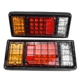 thumbnail image 1 of 2pcs 12V LED Tail Lights Brake Reverse 40 LEDs Indicator Lights for Trailer Truck Boat, 1 of 7