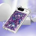 thumbnail image 5 of Compatible with Google Pixel 8 Liquid Case Glitter Cute for Girls Women Stylish TPU Silicone Quicksand Sparkle Shockproof Protective Bling Bumper Case for Google Pixel 8 Chasing Dreams YB, 5 of 14