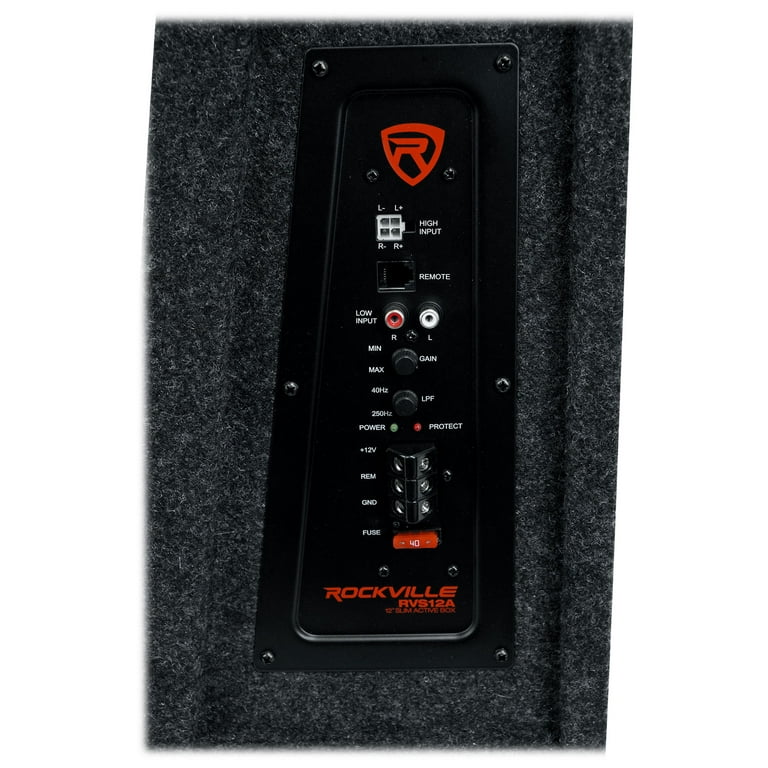 Rockville Rws12ca Best Subwoofer For Single Cab Truck Rockville