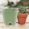 thumbnail image 6 of 3 Pcs Pots for Plants Plant Pots Indoor Self Watering Flower Pot Flower Planter Outdoor Plant Pots with Drainage Holes Flower Pots with Drainage Holes Violets Plastic Office, 6 of 6