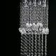 thumbnail image 4 of Candil de Cristal Cortado Gamalux Williams Krystal Doble Cubo 8 Luces, 4 of 5