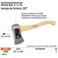 thumbnail image 2 of Hacha Boy 2-1/2 Lb Madera 28 Truper 14956 HB-2-1/4M, 2 of 2