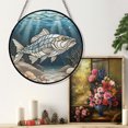 thumbnail image 6 of 89Bloom Haddock Window Hanging Stained Glass, Haddock Suncatchers for Windows Stained Glass, Fish Stained Glass Suncatcher, 6 of 8