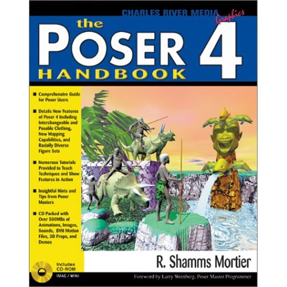Pre-Owned The Poser 4 Handbook (Graphics Series), 9781886801936, 1886801932, Paperback, First Edition edition