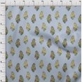 thumbnail image 3 of oneOone Polyester Lycra Fabric Leaves|Swirl & Floral Block Printed Craft Fabric BTY 56 Inch Wide, 3 of 4