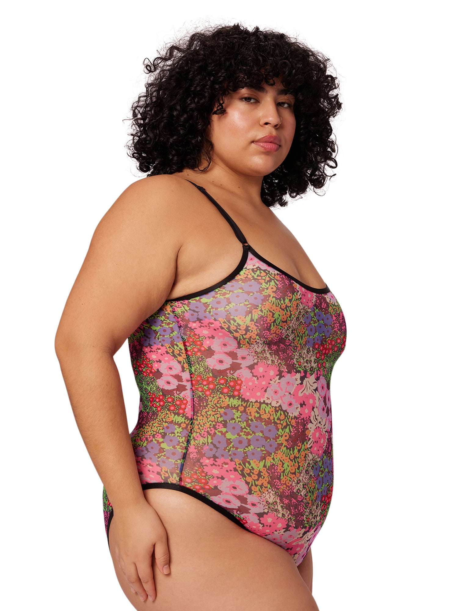 Parade Mesh Unlined Bodysuit, Sizes XS to 3XL