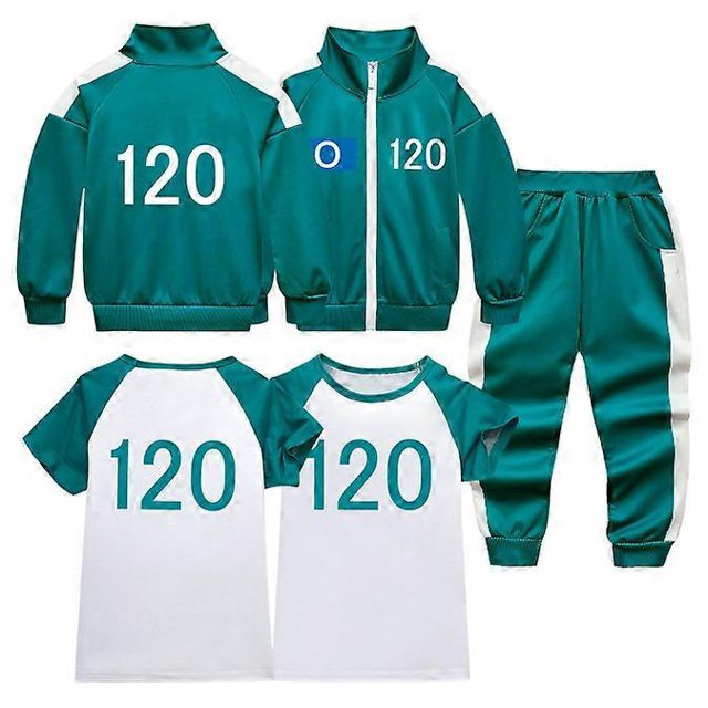 Squid Game 2 Player Costume Tracksuit Complete Clothing Set