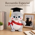 thumbnail image 4 of Peluche de Foca de Graduación de 10 Pulgadas con Birrete, Banda y Diploma, Foca de Peluche Suave con Accesorios de Graduado, Regalo de Graduación, Cumpleaños, Navidad y Celebraciones Escolares, 4 of 5