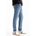 thumbnail image 3 of Pantalón Recto para Hombre Shendy Vendy Mezclilla Strech Clasico con Bolsillo Azul 34, 3 of 5