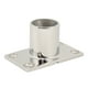 thumbnail image 2 of Base rectangular para barandilla de barco, base rectangular plateada, resistente a la corrosión, para cubierta de barco, base rectangular para barco, yate marino, 90 ° 32 mm/1,3 pulgadas, 2 of 5